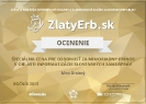 ZlatyErb.sk 2015 - špeciálna cena